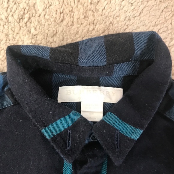SOLD Two Burberry Button Down Shirt  💙💙 - Picture 5 of 5